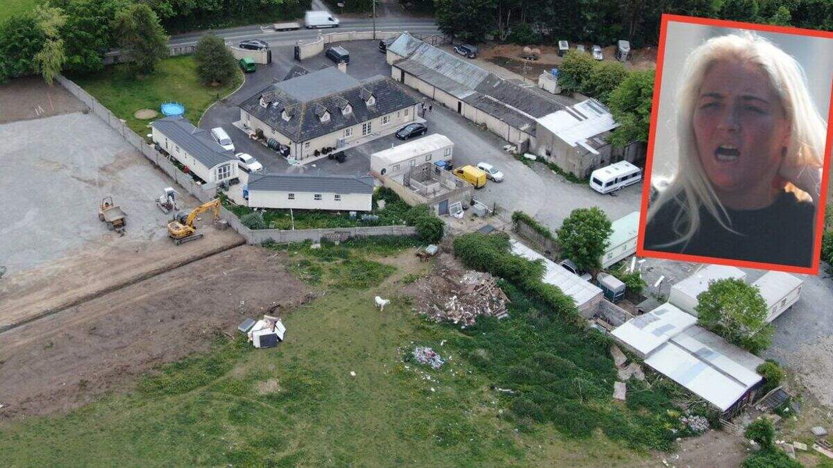 Widow of murdered 'Fat' Andy Connors opens unofficial halting site and ...