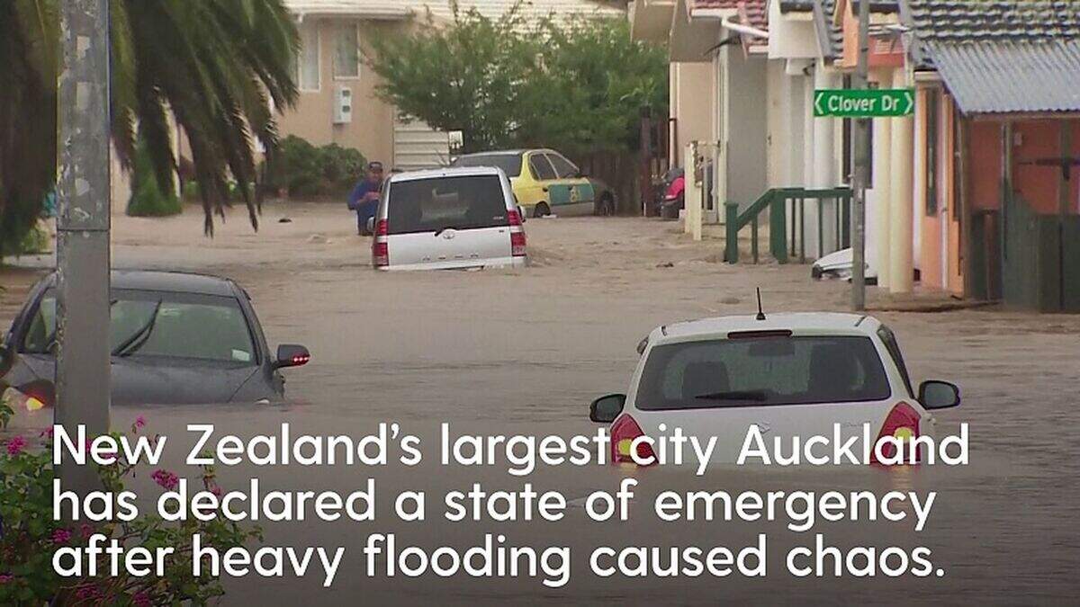 New Zealand city declares emergency after heavy flooding | Crime World