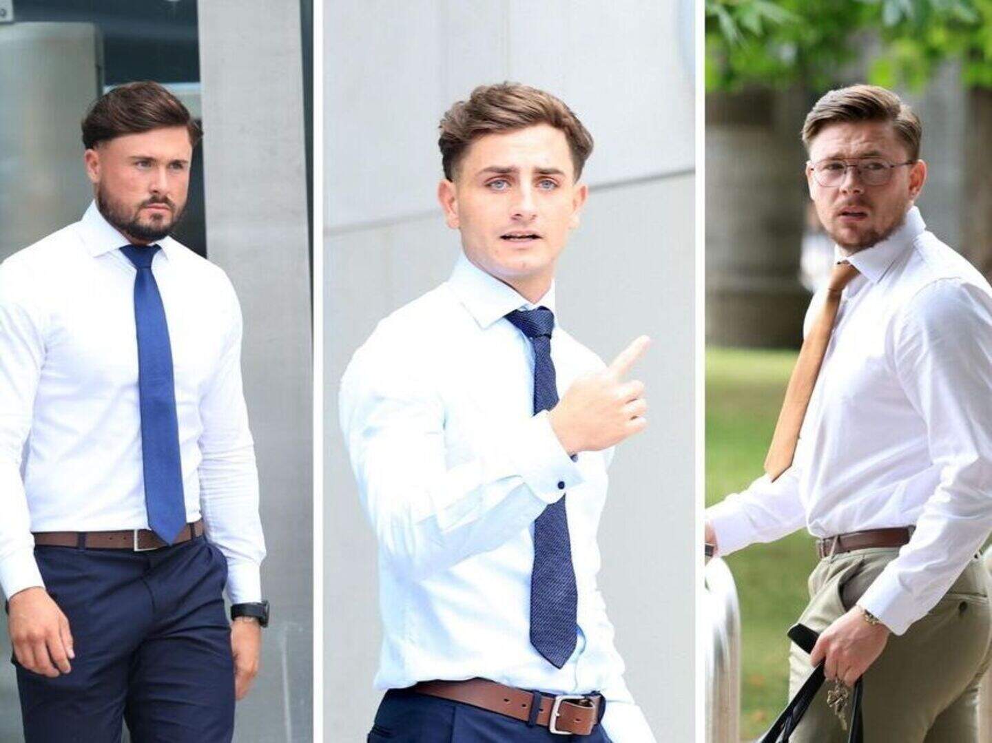 Victim walks out of court as three army men who attacked him get ...