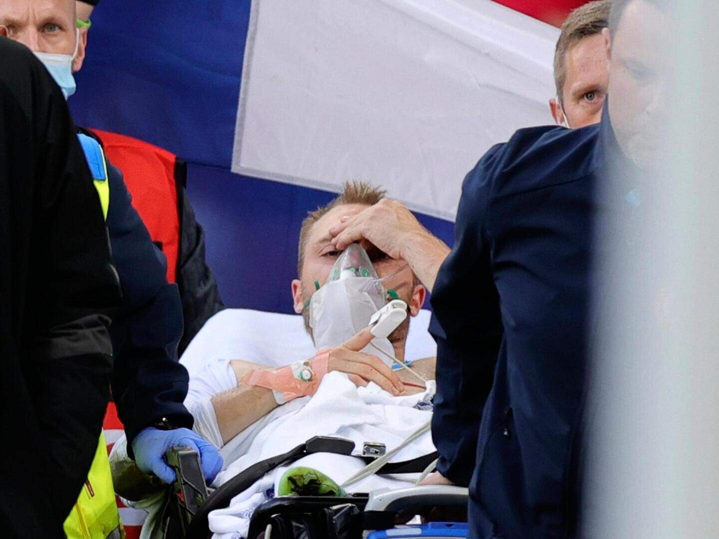 Christian Eriksen: Footballer sends greetings to his team-mates as he ...