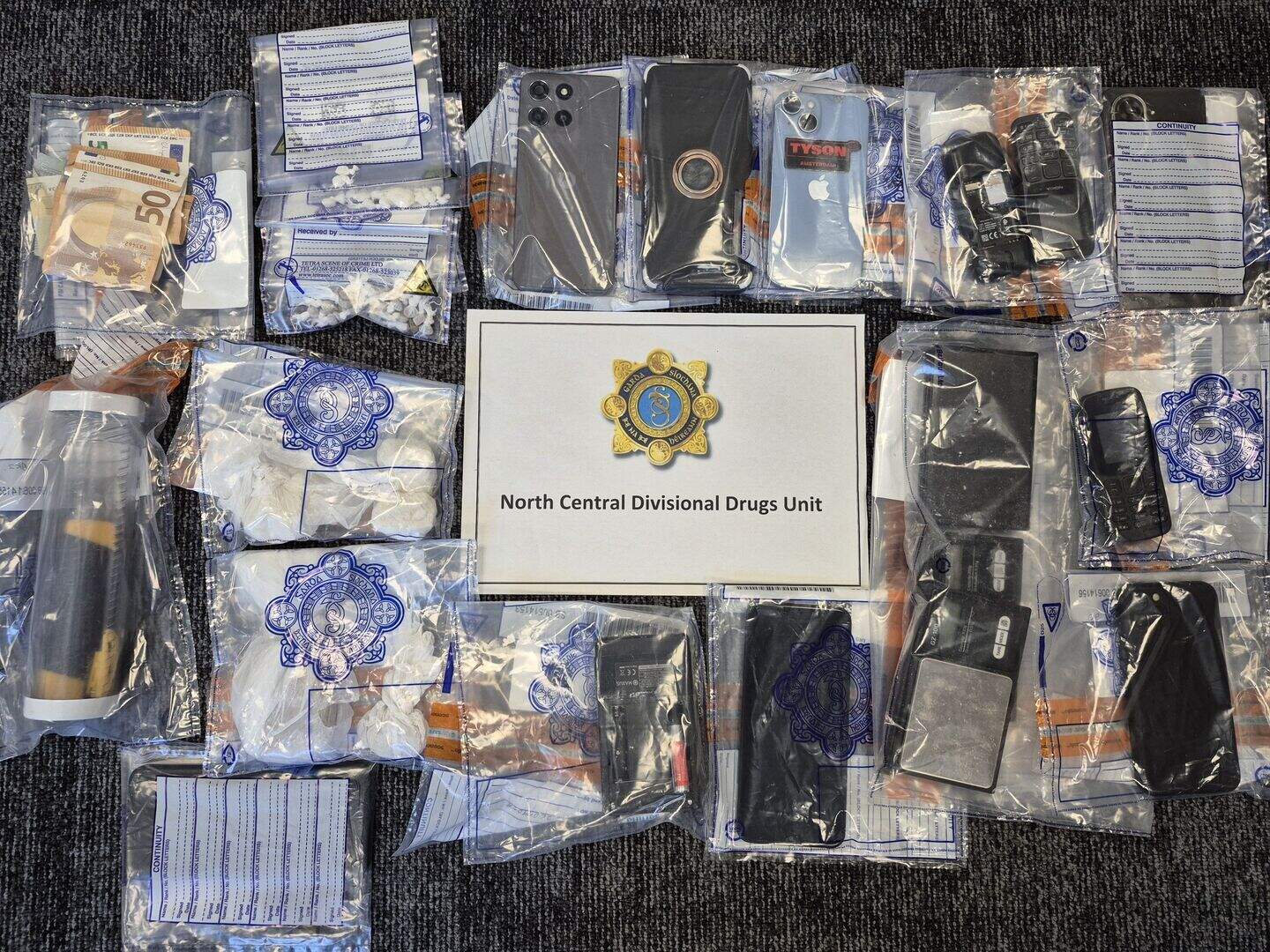 Man and woman arrested as over €15k of cocaine and heroin seized in ...