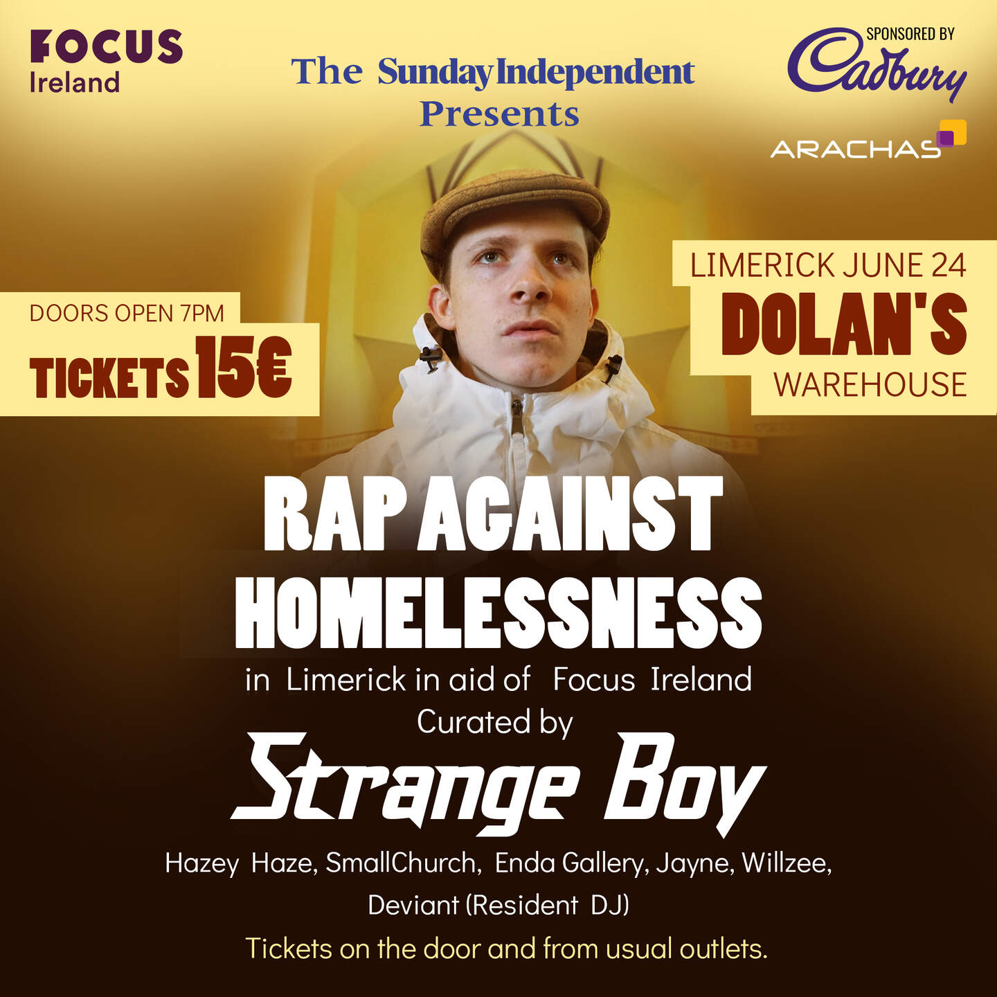 Top talent lined up for Rap Against Homelessness gig in Limerick ...