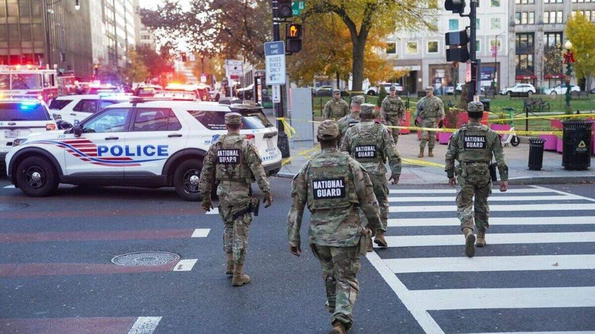 Two US National Guard members shot near White House in Washington DC ...