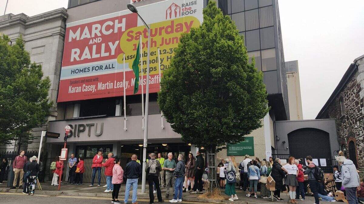 Thousands of people protest housing crisis in ‘Raise the Roof’ rally in ...