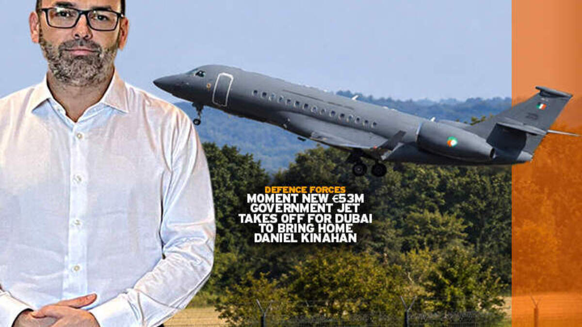 Government jet touches down in Dubai ahead of Daniel Kinahan’s extradition