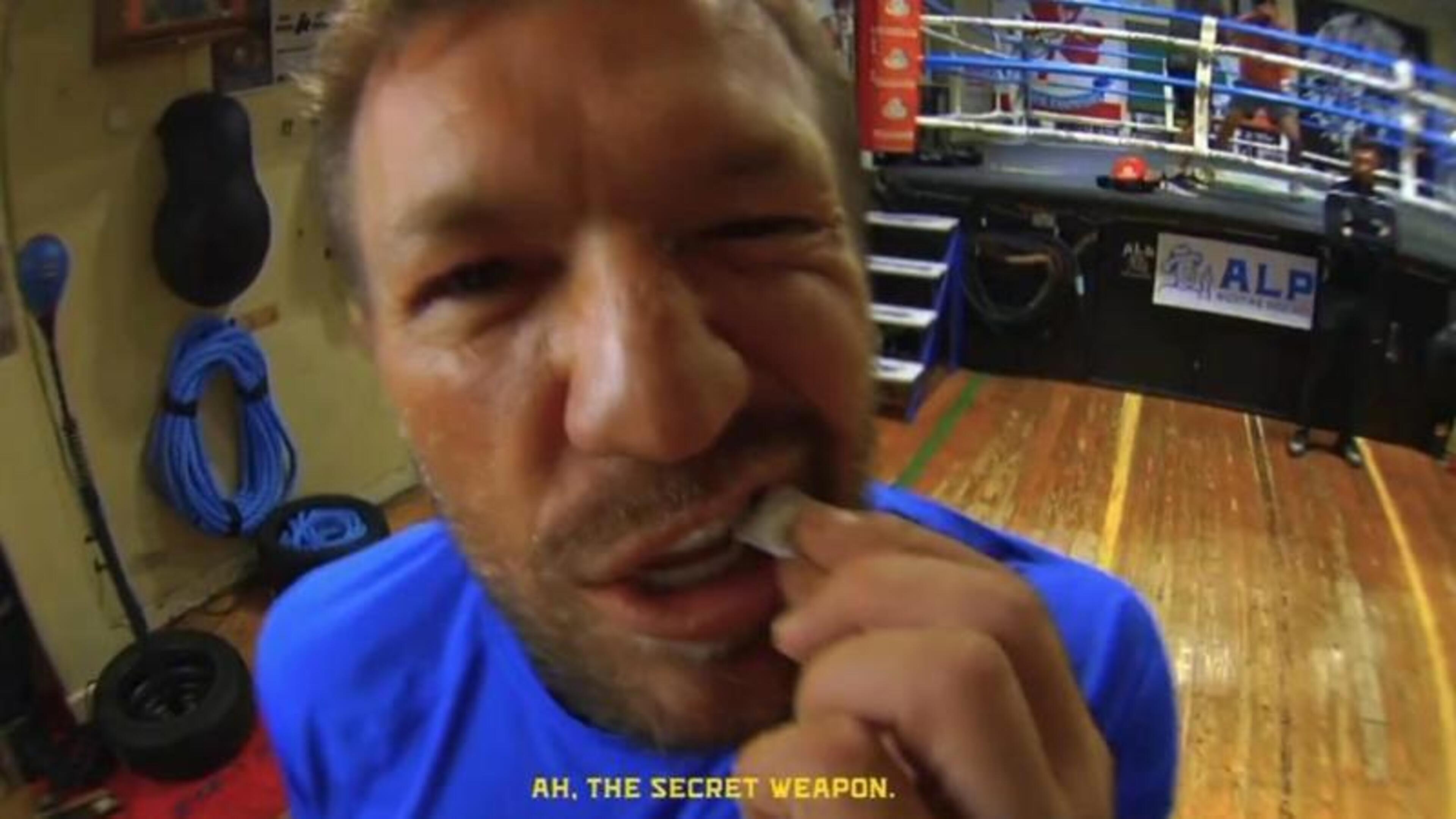 Conor McGregor slammed over Tucker Carlson nicotine ad shot in Crumlin Boxing Club