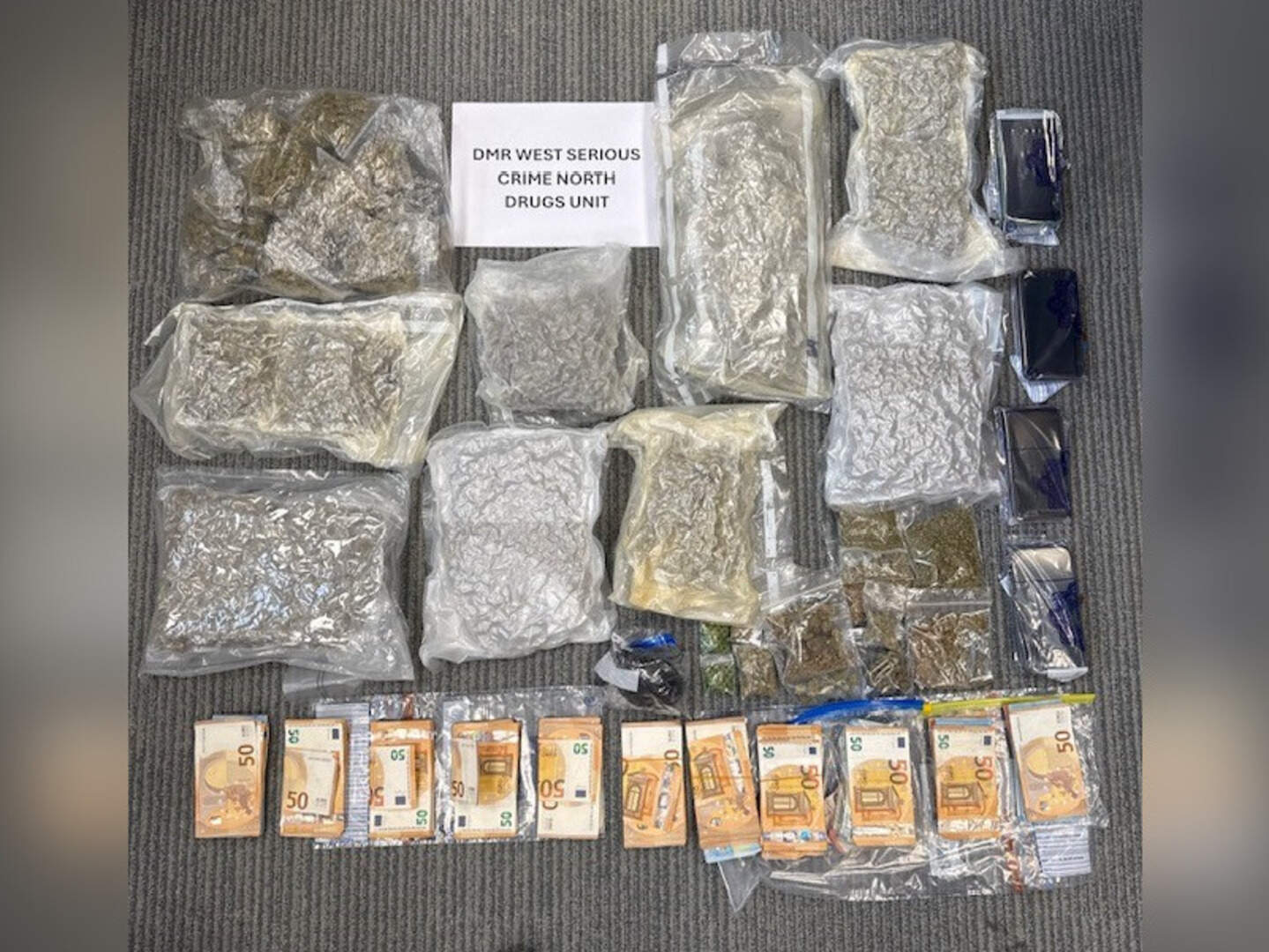 Two women and two men arrested after Finglas drugs and cash raid ...