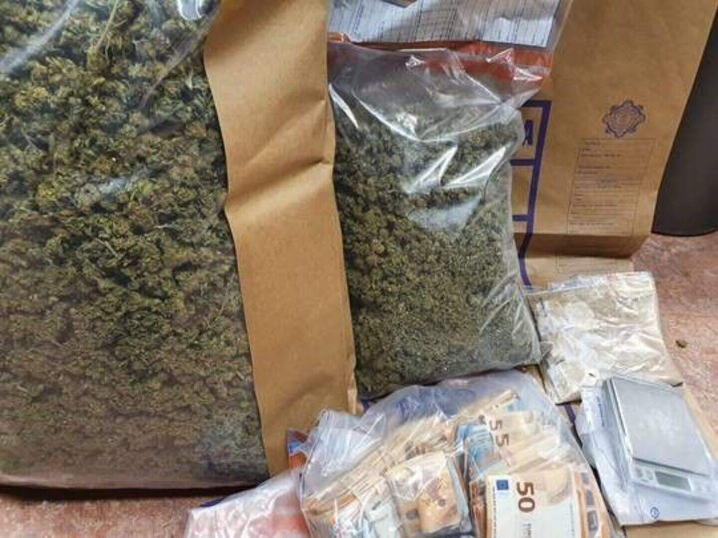 Man (60s) charged after €107,000 worth of drugs and cash seized during ...