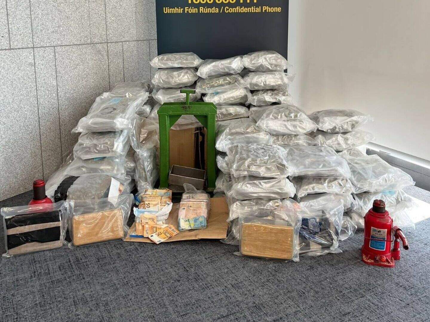 Two men arrested as gardaí seize €1.7 million worth of cocaine and ...
