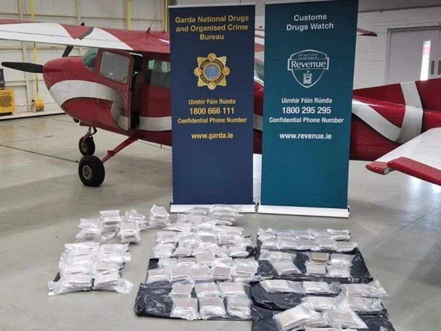 Face of pilot charged after €8m of heroin was seized from plane in ...