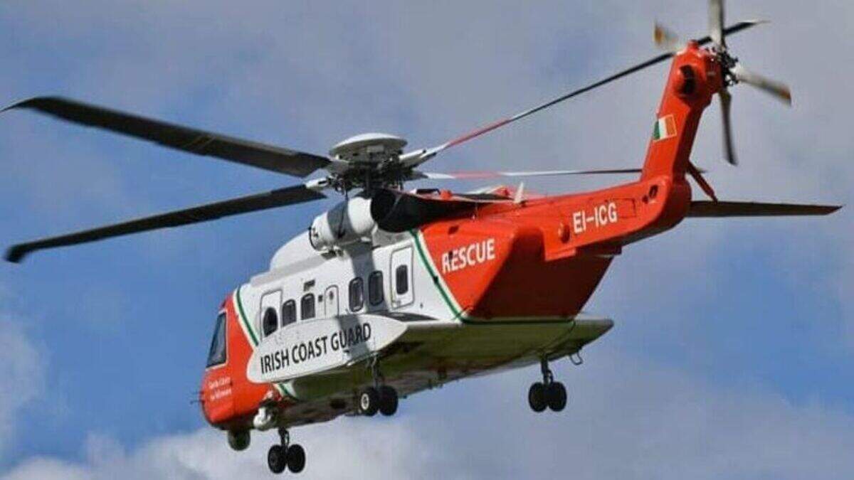 Coastguard rescue helicopter saves woman as partner dies in tragic ...