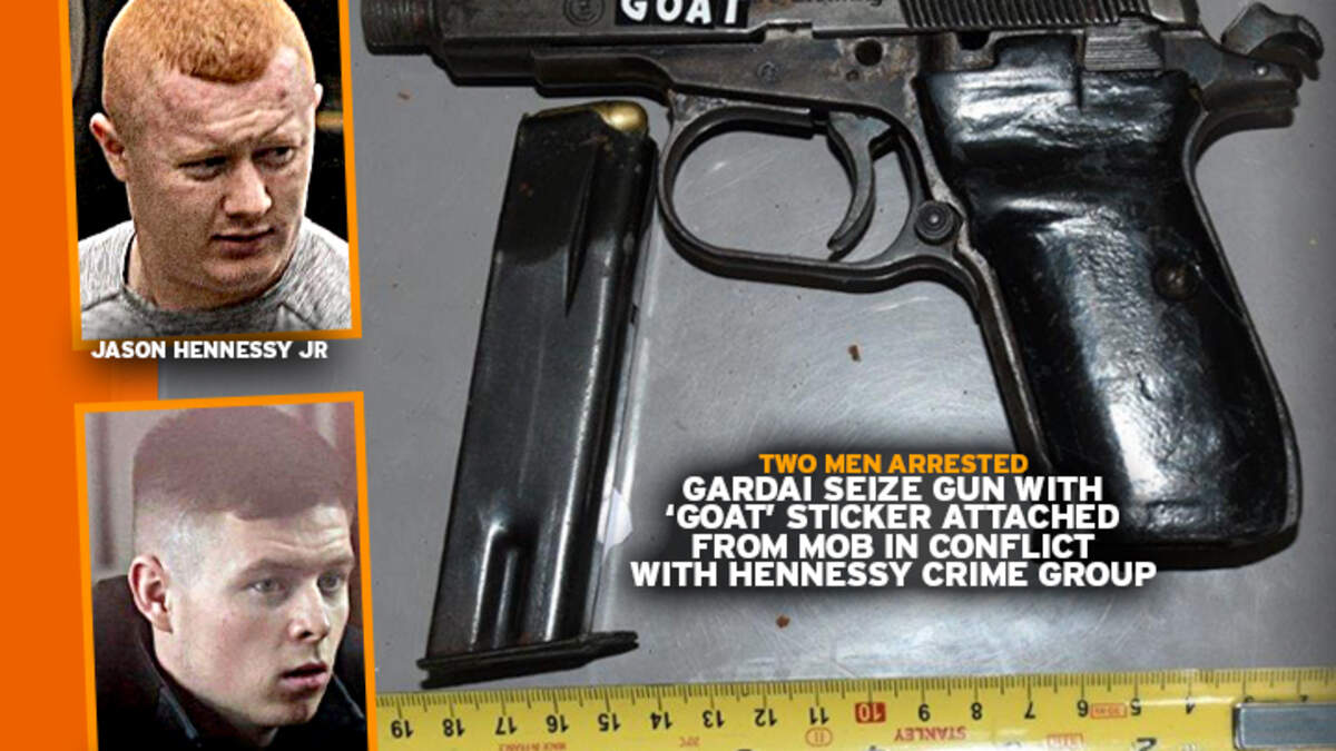 Two men arrested over ‘GOAT’ gun seizure linked to Hennessy mob rivals