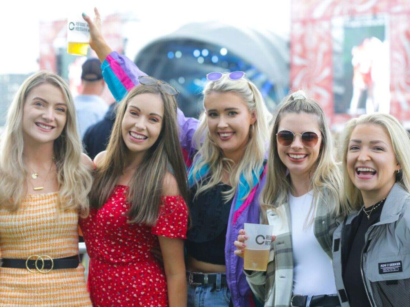 Pilot festival: Revellers celebrate at Ireland's first gig in over a ...