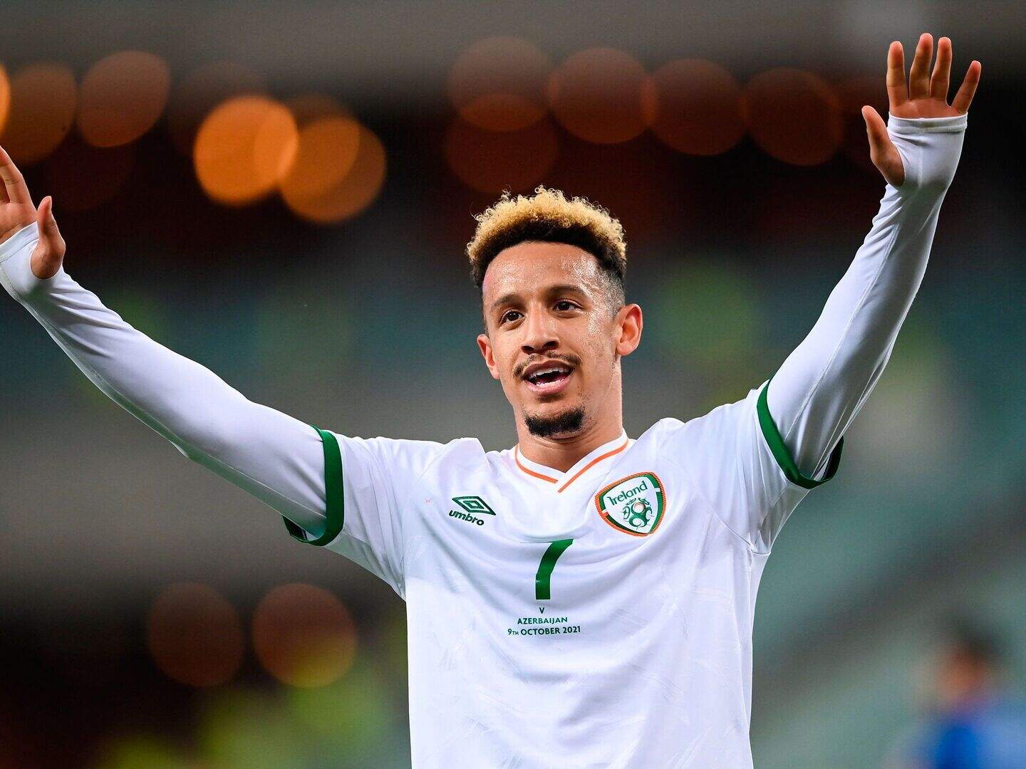 Callum Robinson's double helps Ireland to first competitive win under ...