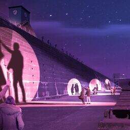 First-of-its-kind light and sound theatre display Shadowdock at Belfast ...