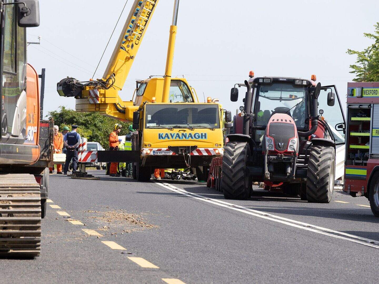 Truck driver airlifted to hospital after being trapped for over two ...