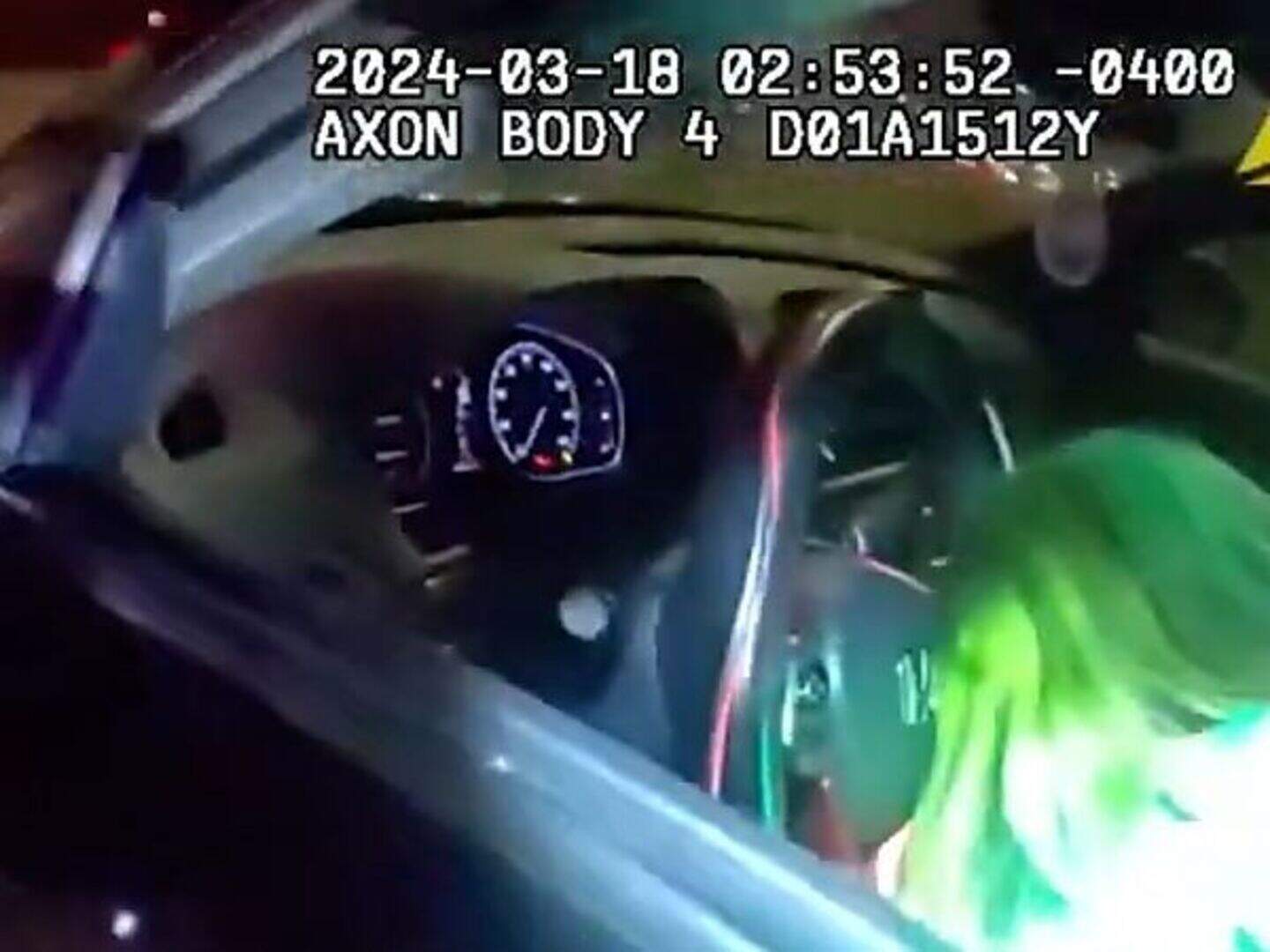 Green-haired Paddy’s Day reveller found passed out behind the wheel ...