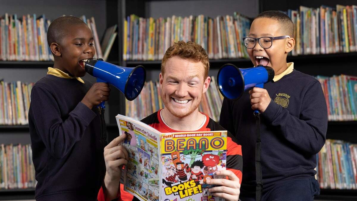 Olympian Greg Rutherford and Beano reveal World Book Day collaboration ...