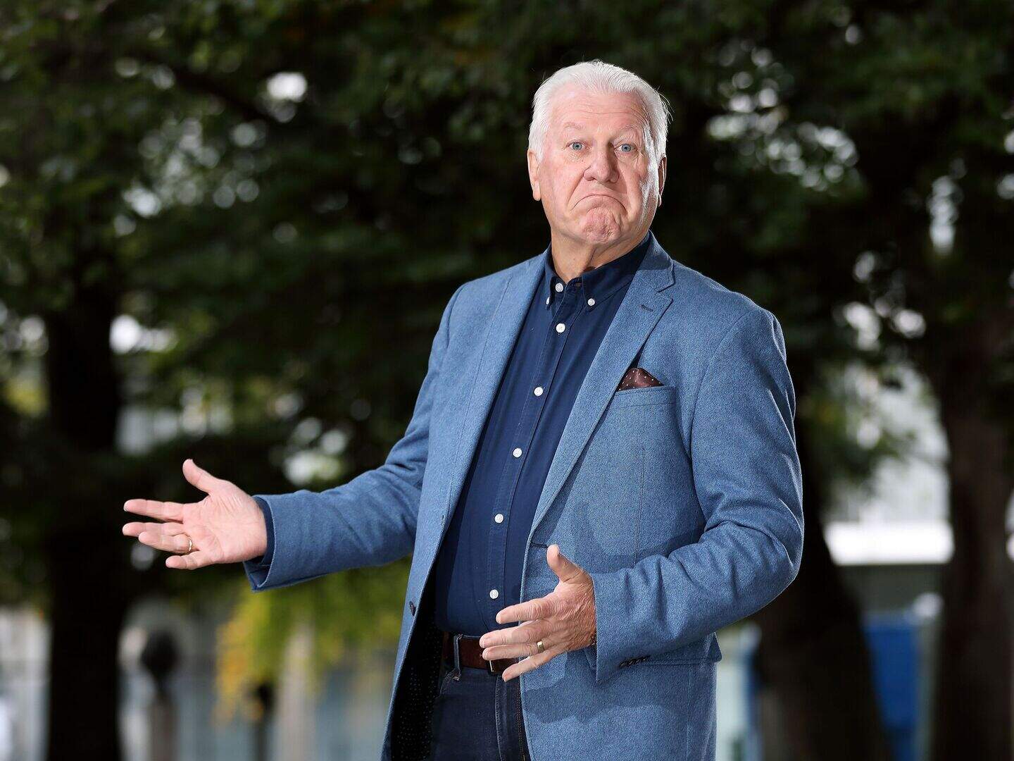 RTE radio host Ronan Collins reveals wife Woody turned him down twice ...