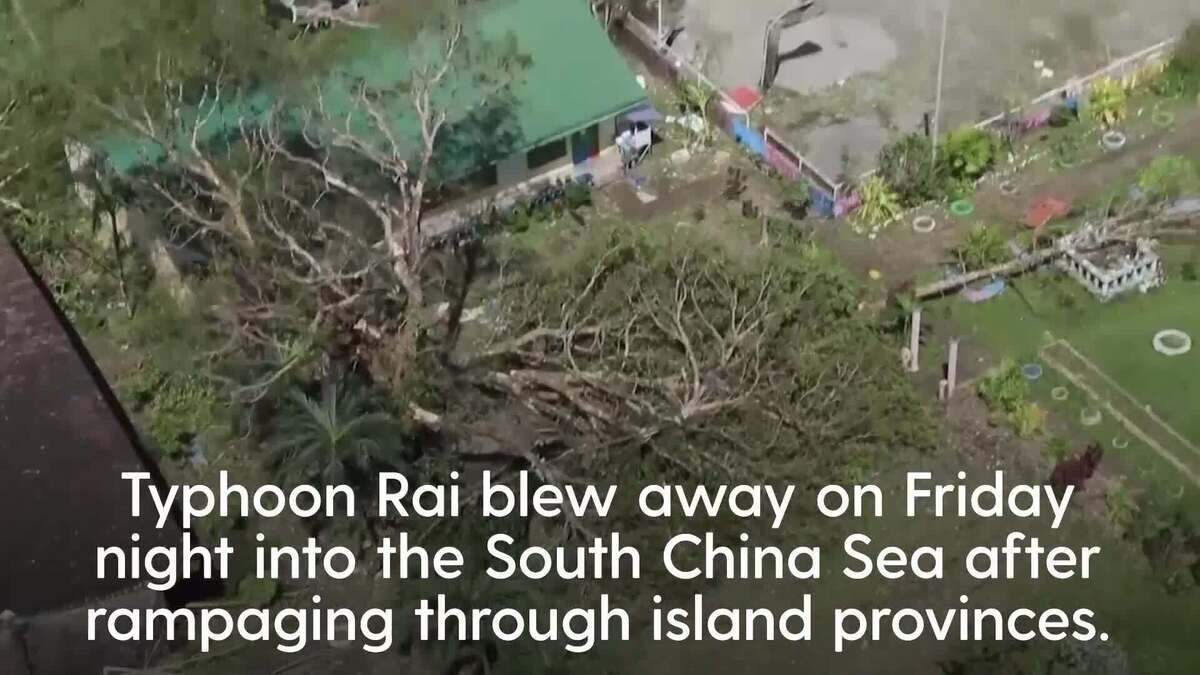 19 dead after typhoon brings widespread destruction in Philippines ...