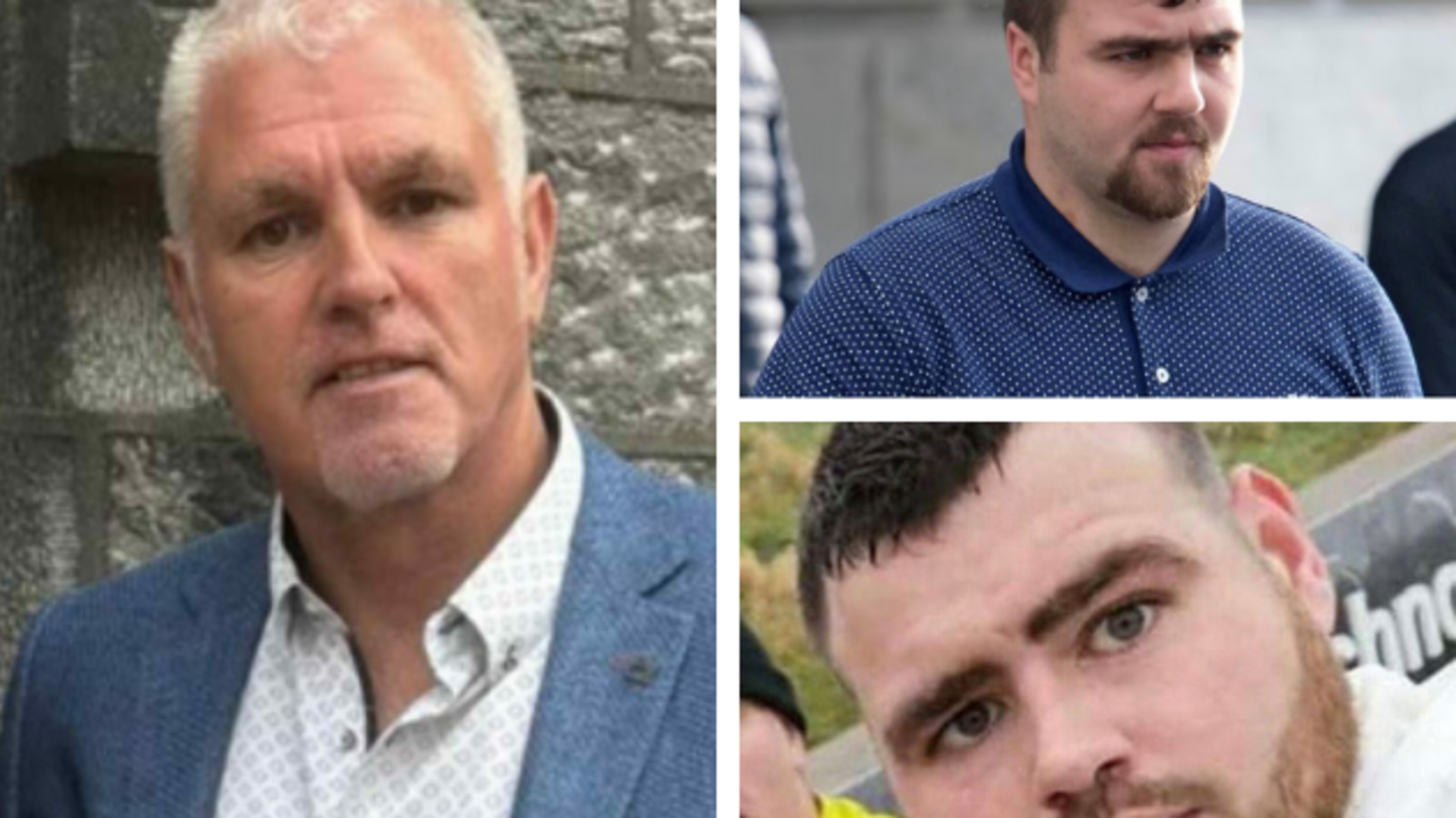 Dad and two sons pictured for first time after arrest over machete attack on girl (14)