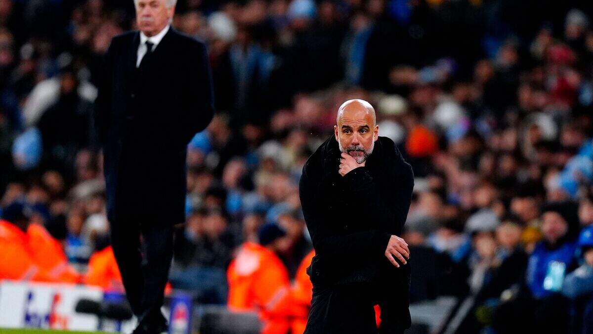 Frosty Pep Guardiola interview highlights his frustration after Real ...