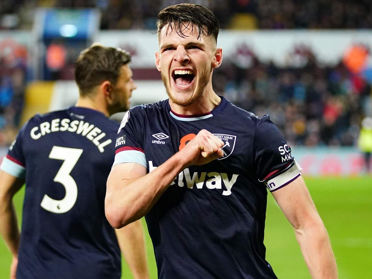 Declan Rice one of Europe’s best midfielders, insists David Moyes ...