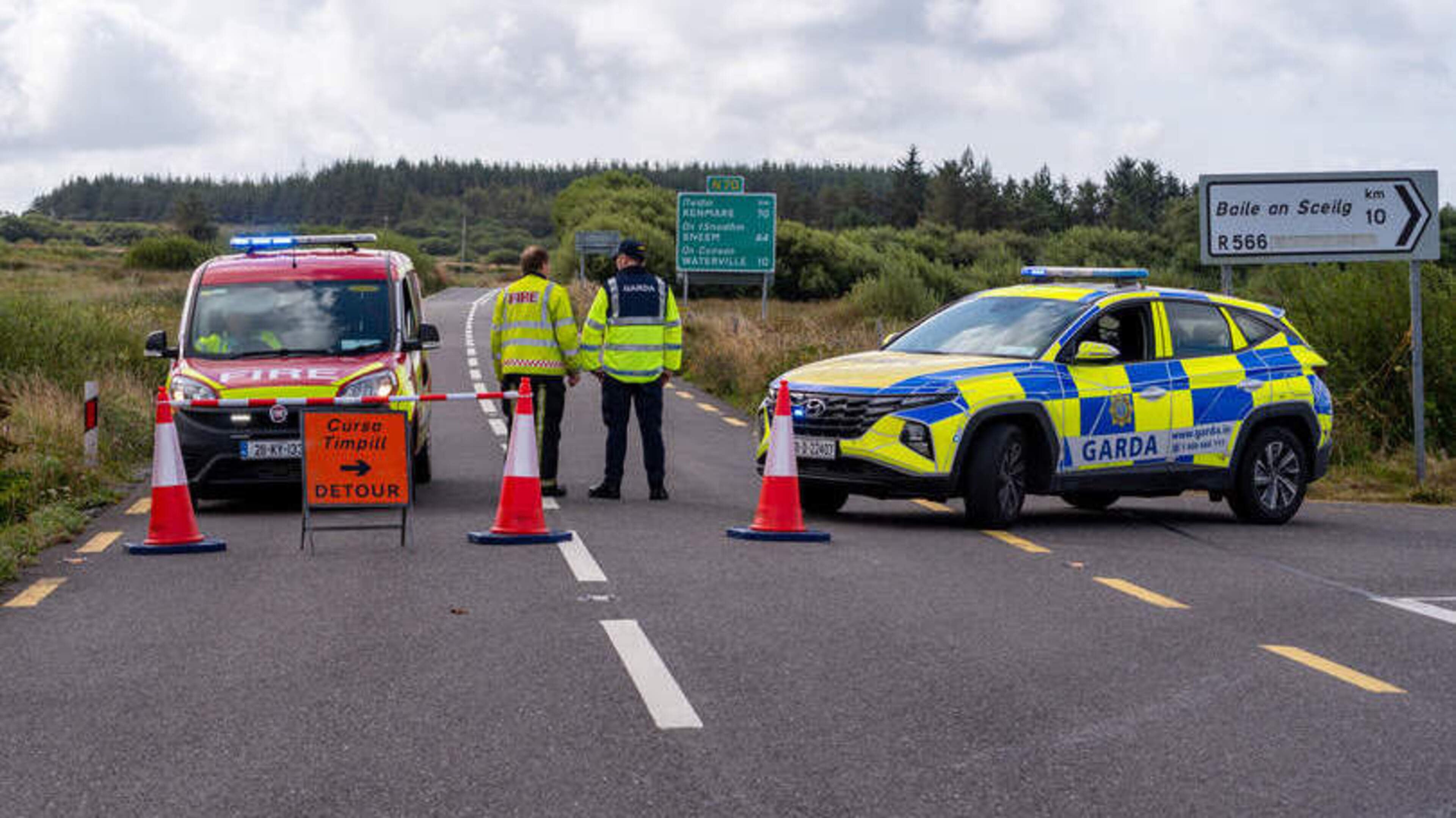 Gardaí appeal for witnesses as young driver seriously injured after bus and car crash in Kerry