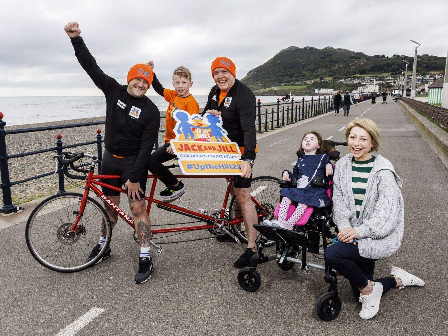 PJ Gallagher and Jim McCabe take on tandem cycle in aid of Jack and ...