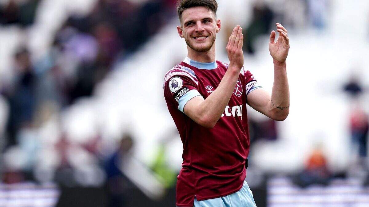 Declan Rice to undergo a medical at Arsenal following agreement on a ...