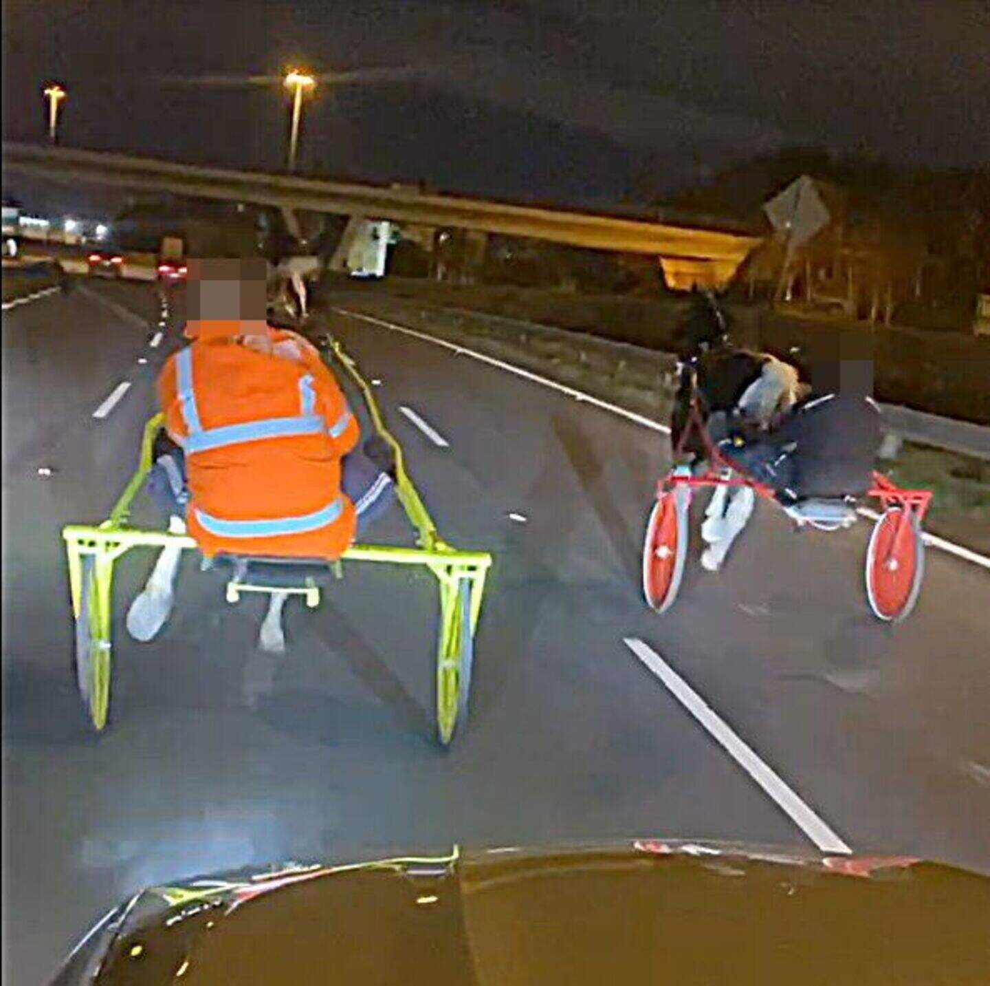 Sulky racers cause traffic chaos on Dublin motorways in series of ...