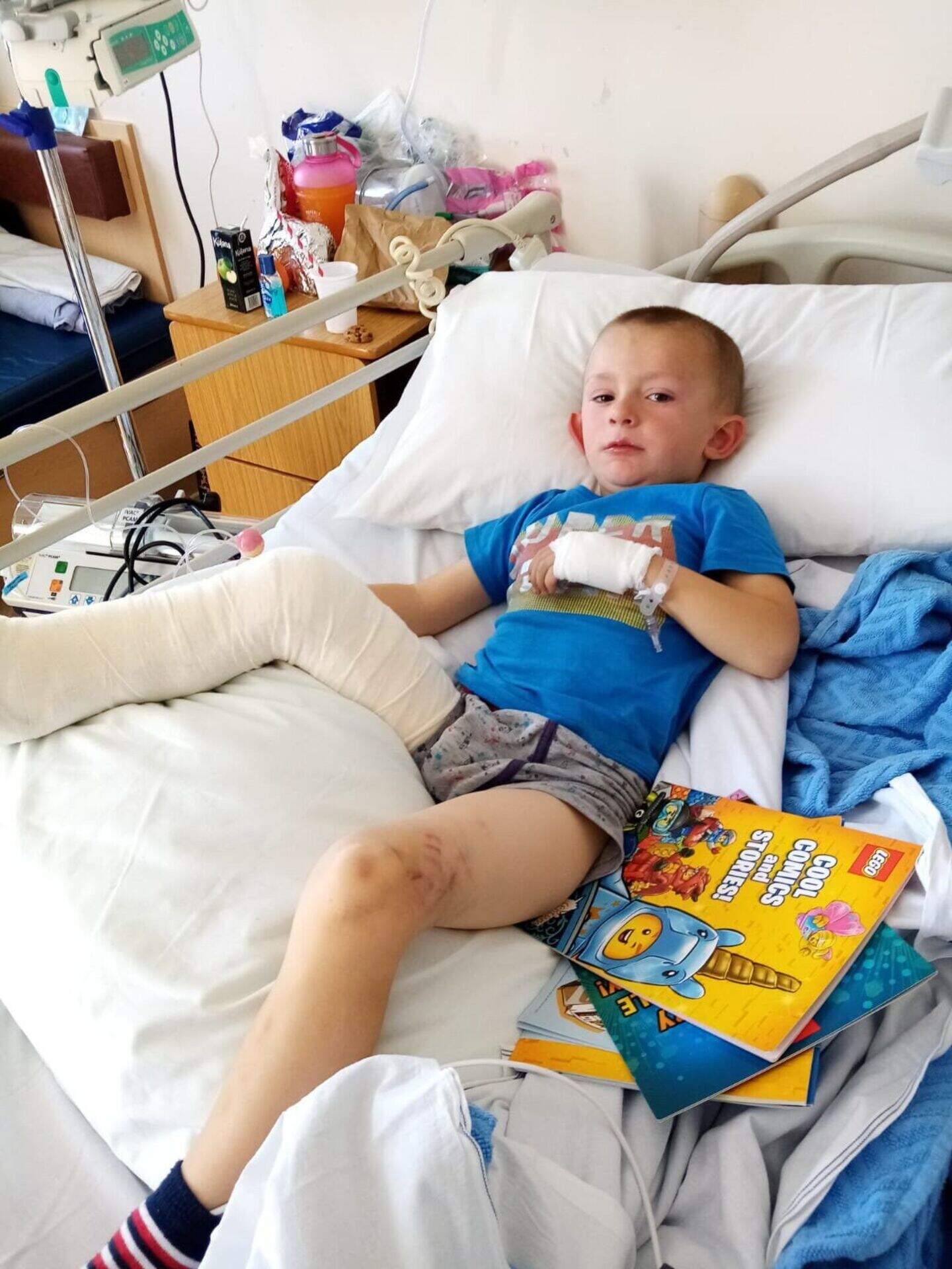 Man quizzed over hit-and-run that left boy (5) with serious leg ...