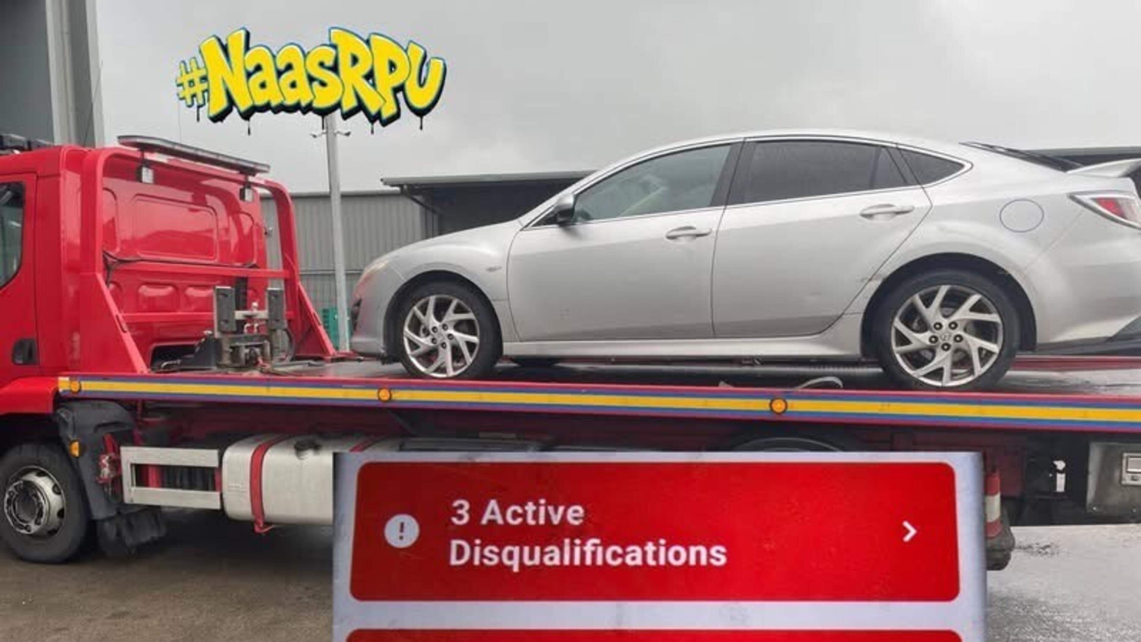 Drugged up motorist already serving three driving disqualifications when caught