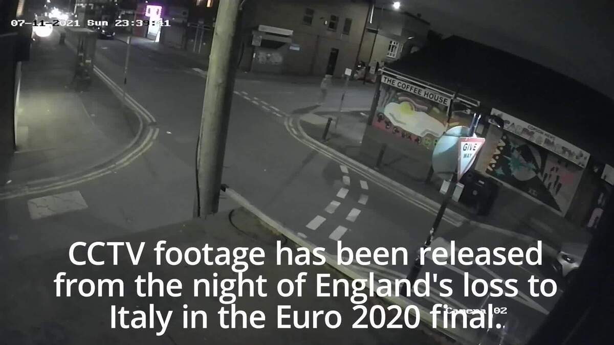 CCTV footage released in hunt for Marcus Rashford mural vandal | Crime ...