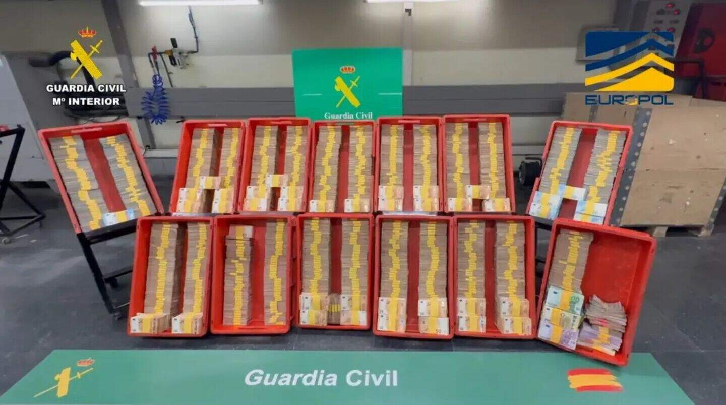 Six tonnes of cocaine and €6m seized as large-scale drug trafficking ...