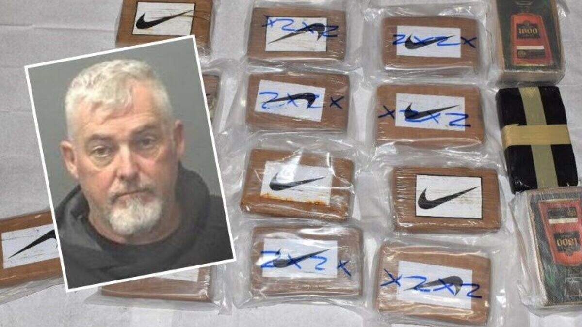 Belgian driver Rudi who smuggled £19m worth of Nike-branded cocaine ...