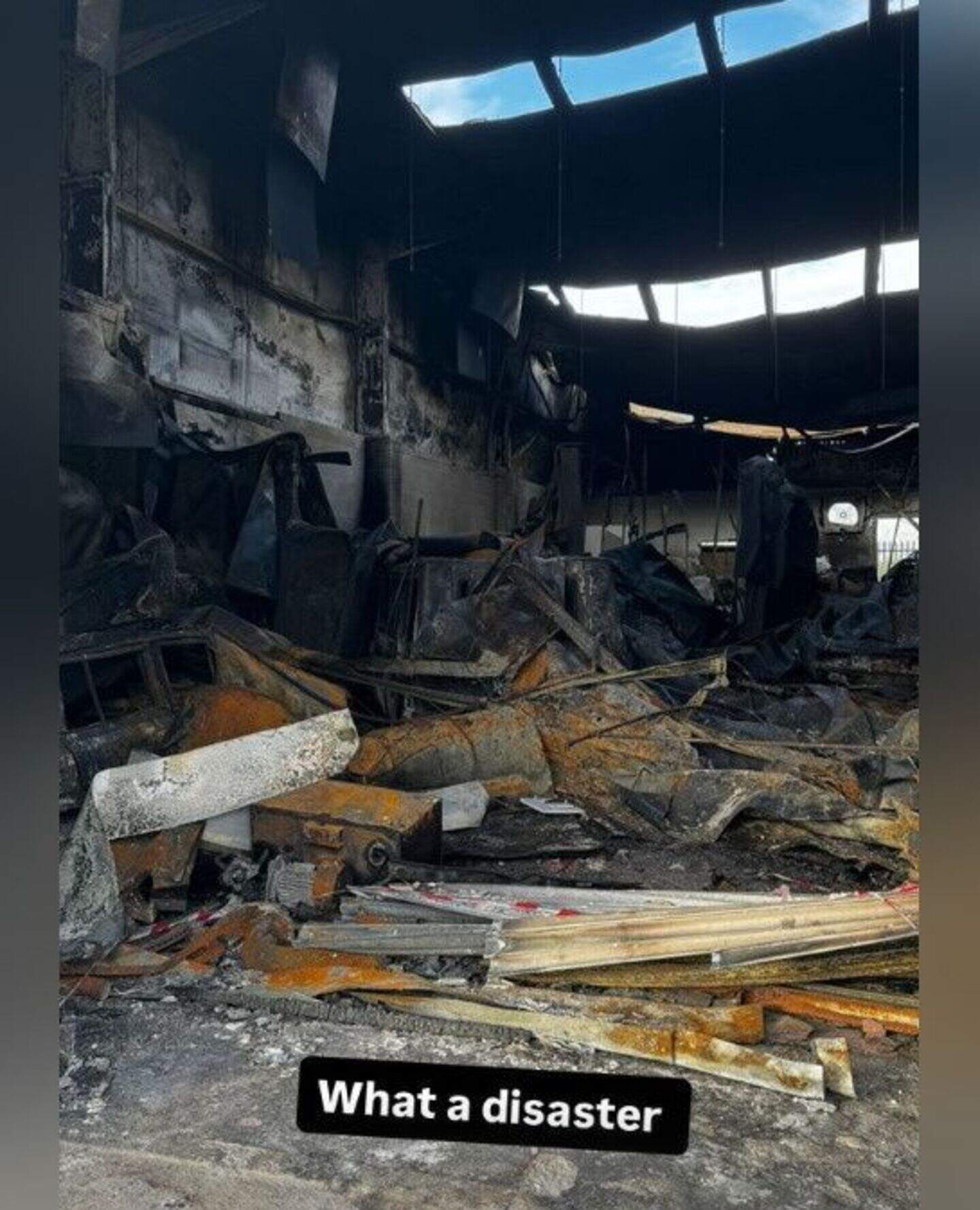 Deane Motors reveal photos of devastating Engine Block fire aftermath ...
